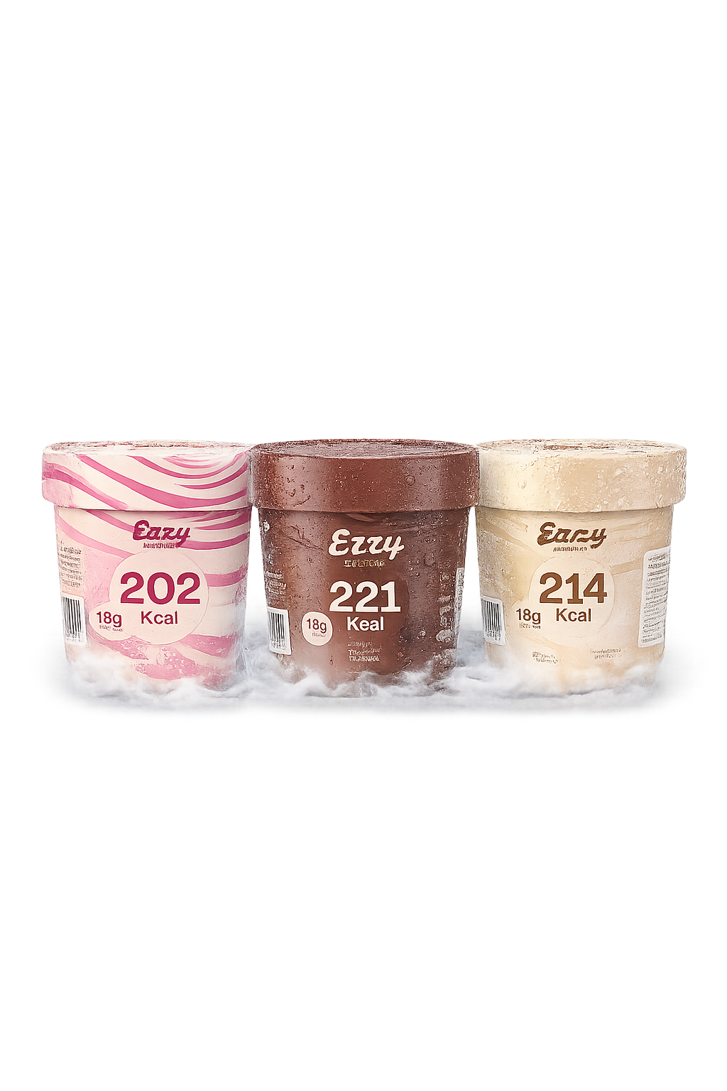 Os três sabores da Ezzy